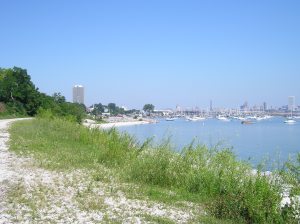 Lake Michigan at South Shore Milwaukee